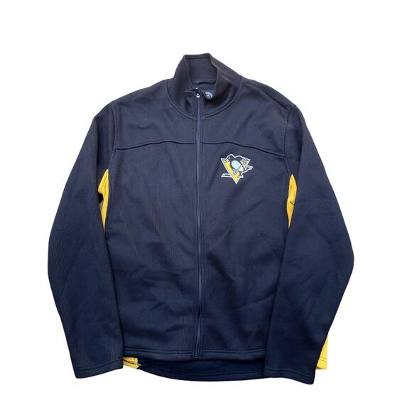 Pittsburgh Penguins NHL Official Full Zip Jacket Mens Size XL - Picture 1 of 5